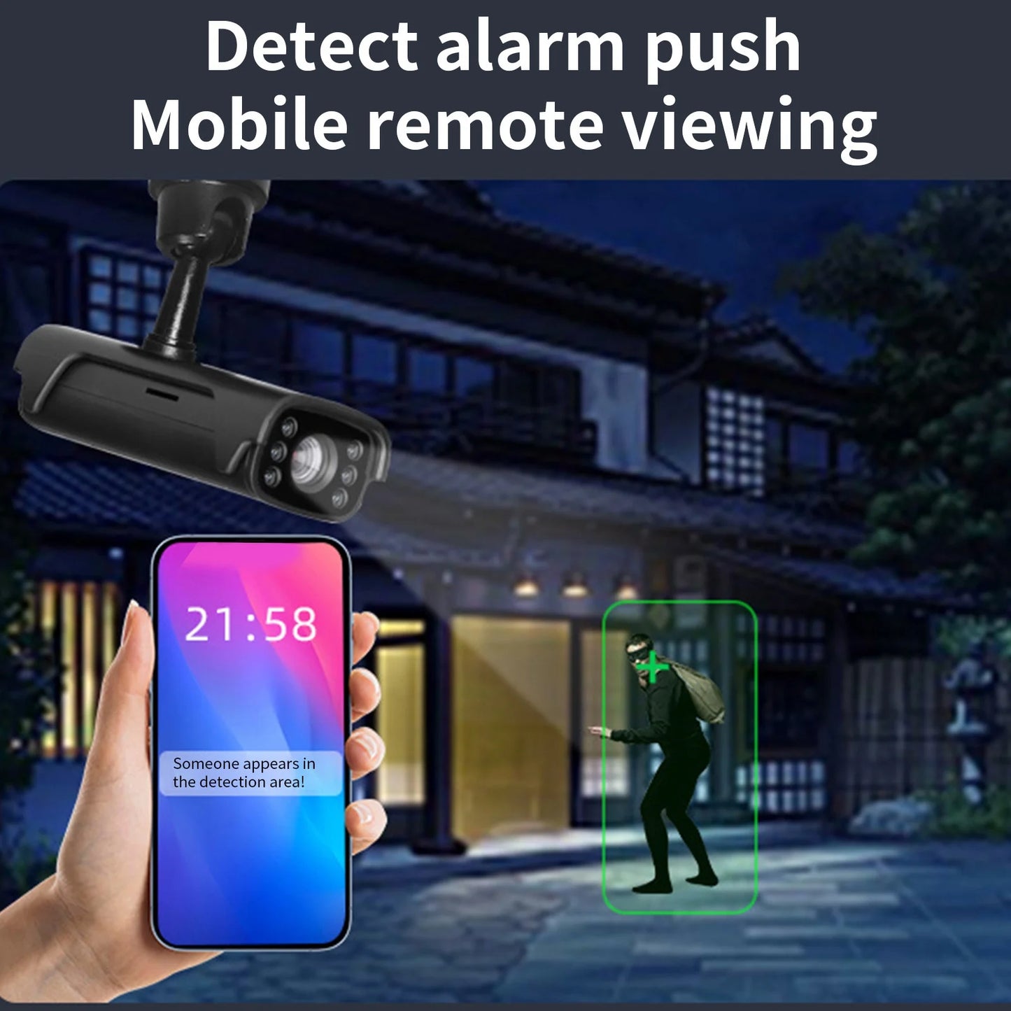 100MP HD Small Surveillance Camera Wireless WiFi Camera Infrared Night Vision Remote Surveillance Camera