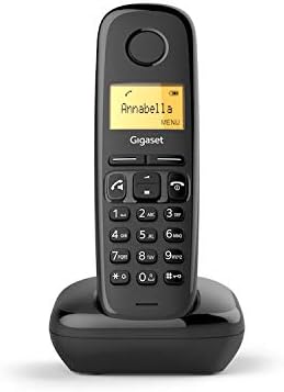 Gigaset A270 Cordless Phone with 18 Hrs Talk Time, 200 Hrs Standby, 50M Indoor & 300M Outdoor Range, Speakerphone, 80 Contact Storage, Made in Germany for Home & Office, DECT, Hands Free