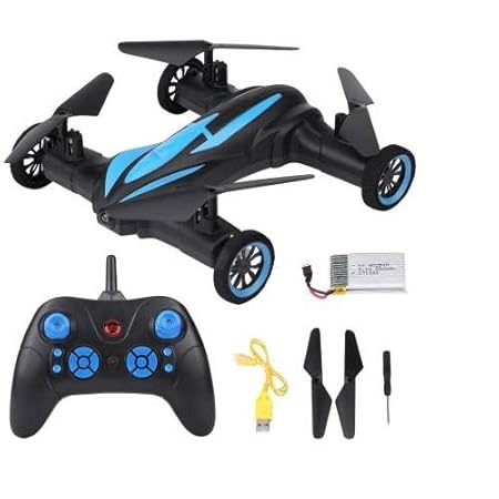 Air-Land Amphibious Car Drone LH-X21 2.4G 6CH 6Axis Gyro Airphibian RC Quad Drone Flying Toys Car with 3D Flip | Best Gift for Teens in This Festive Season