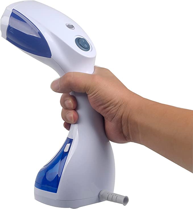 Portable Powerful Clothes Steamer With Temperature Control Handheld Garment Steamer Removes Wrinkles For Clothing With Fast Heat, 1100 Watt