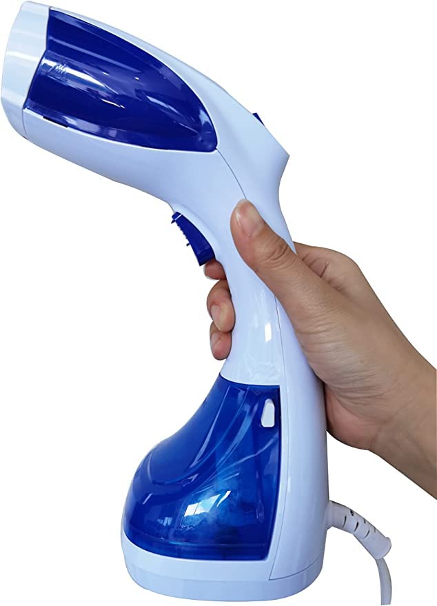 Portable Powerful Clothes Steamer With Temperature Control Handheld Garment Steamer Removes Wrinkles For Clothing With Fast Heat, 1100 Watt