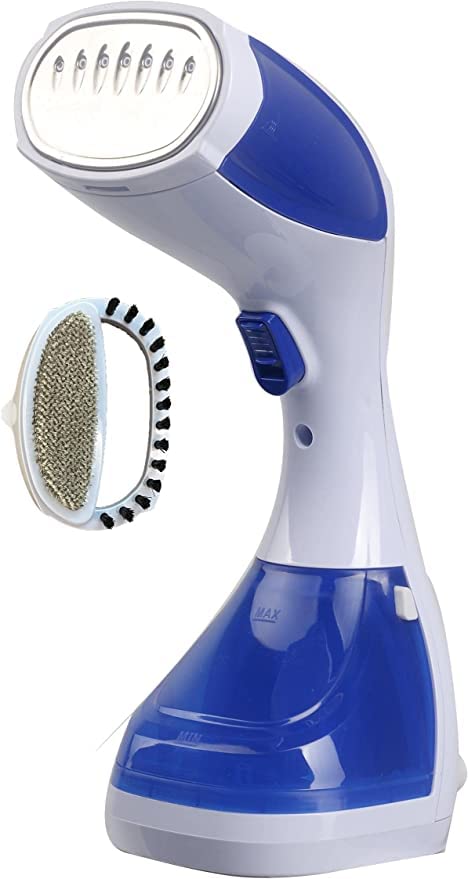 Portable Powerful Clothes Steamer With Temperature Control Handheld Garment Steamer Removes Wrinkles For Clothing With Fast Heat, 1100 Watt