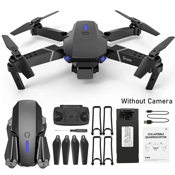 New Drone Without Camera For Kids - GPS and Headless Mode - Black