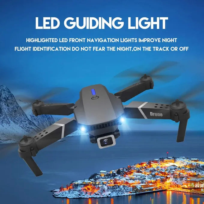 New Drone Without Camera For Kids - GPS and Headless Mode - Black