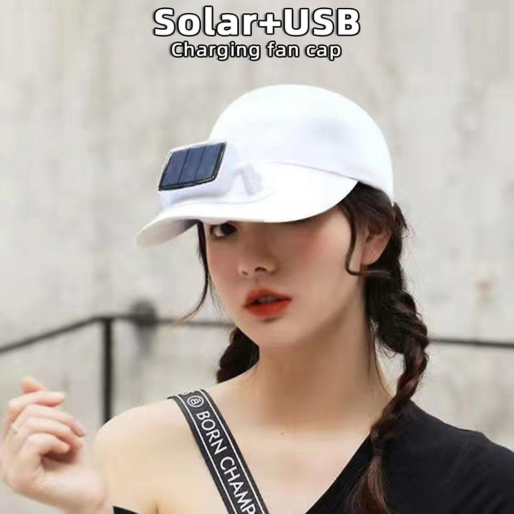 Solar ( Sun) Fan Hat Outdoor Lightweight