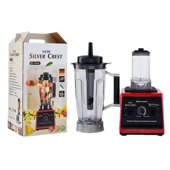 2000W Heavy Duty Commercial Blender Stationary Mixer Food Processor Ice Smoothies for Kitchen High Power Juicer Blender BPA Free