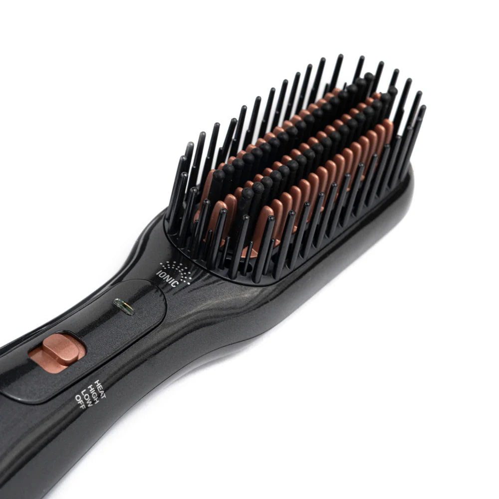 JOY 3-In-1 Professional Hair Styling Brush Black/Rose Gold