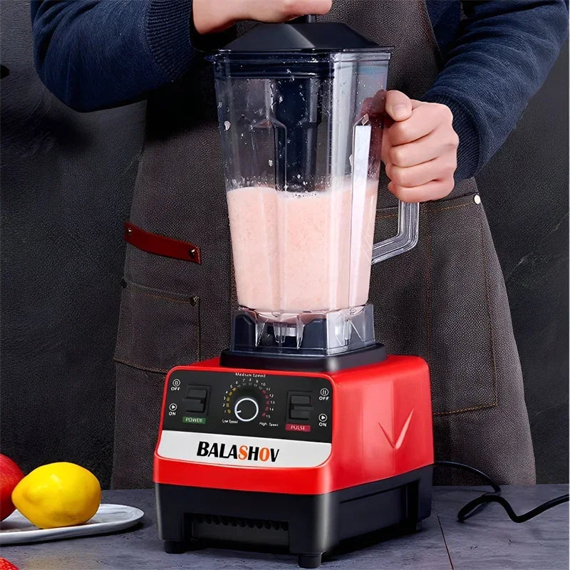 2000W Heavy Duty Commercial Blender Stationary Mixer Food Processor Ice Smoothies for Kitchen High Power Juicer Blender BPA Free