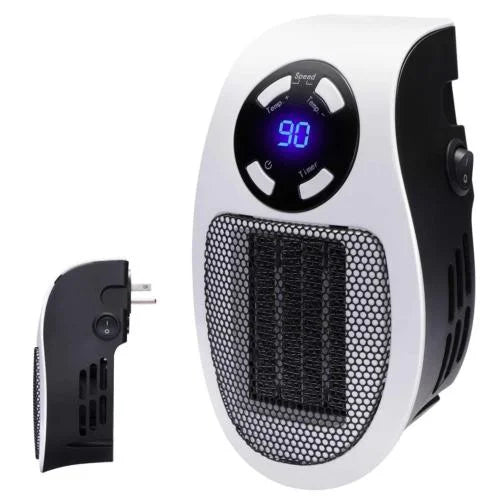 Portable Ceramic Mini Heater Plug-in Wall-Outlet Space Heater