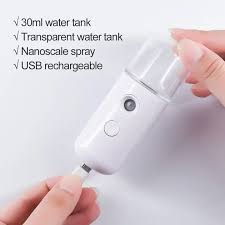 Facial Mister Handy Mini Facial Steamer Skin Care Steamer Handy Moisturizing Mist Spray