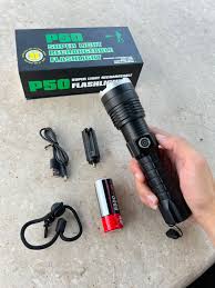 P50 SUPER LIGHT RECHARGEABLE FLASHLIGHT