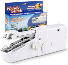 Portable Handy Stitch Machine Mini Sewing Machine Cell Operated Handheld Mini Silai Machine Handheld Portable Craft Sewing Machine Quick Stitch Sewing Tool for Home, Travel, Gift Etc.