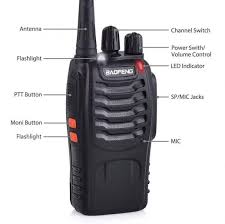 Walkie Talkies for Adults Long Range, Baofeng BF-888S Handheld Two Way Radios with  Mic, Rechargeable Walkie Talkie with Li-ion Battery and Charger, Wireless Walky Talky (2 pcs)