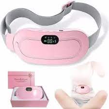 Heating Pad women Period Pain Cramp Relief Belt -Portable Menstrual Heating Pad, Heated Belly Belt for Menstrual Cramp Relief with 3 Heat Levels and 4 Modes, Electric Belt Massage for Women and Girls - Electric Massager Machine for Women