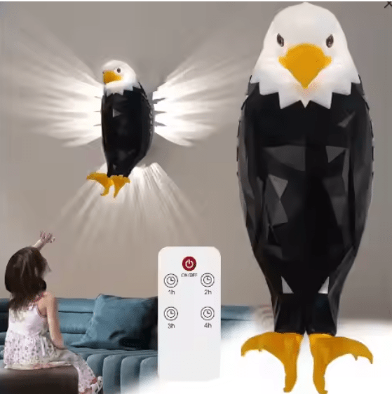 LED Bird Projection