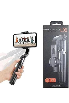 L08 Handheld Gimbal Stabilizer Mobile Phone Selfie Stick Holder