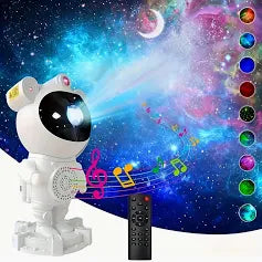 Astronaut Star Projector Galaxy Light with Bluetooth­ Speaker